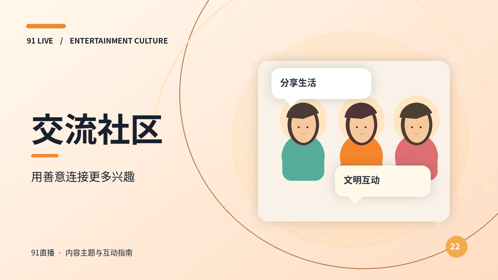 社区公约主题展示